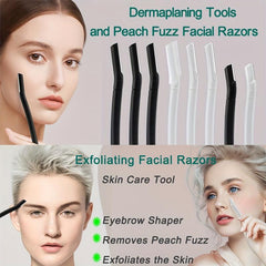 27pcs Professional Dermaplane Razor for Women Disposable Facial Razor