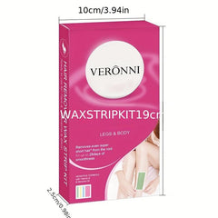 20pcs Body Wax Strips Gentle Waxing Kit Leg Armpit Lip Hair Removal