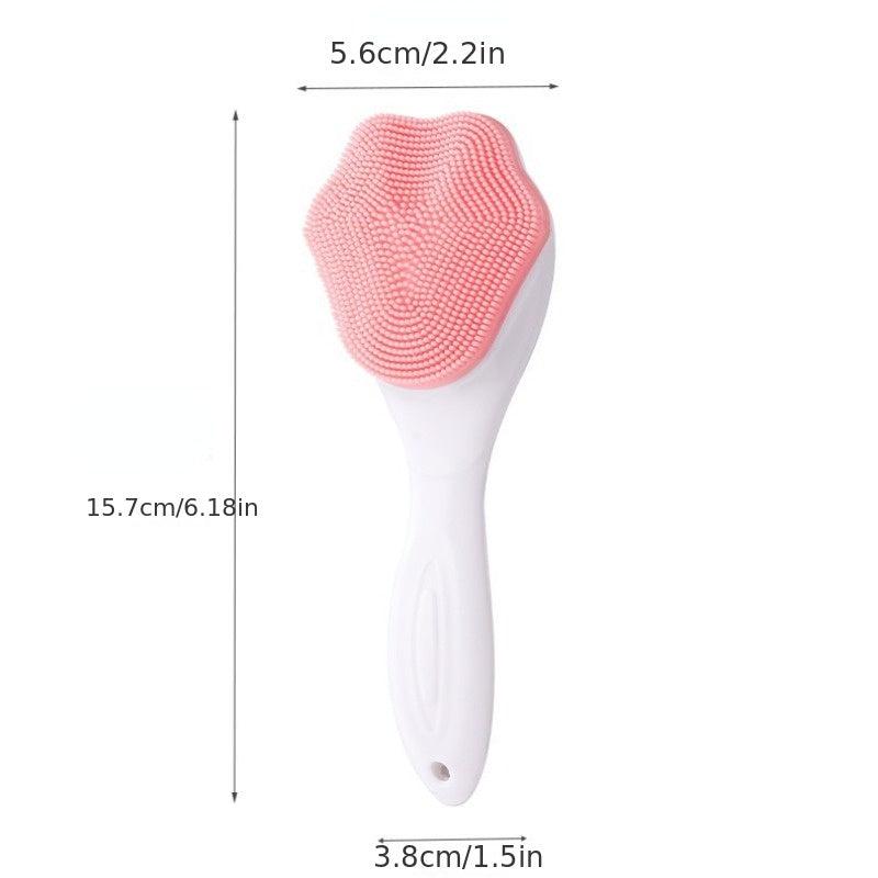 Silicone Facial Scrubber Exfoliating Brush for Skincare