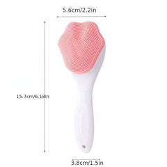 Silicone Facial Scrubber Exfoliating Brush for Skincare