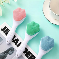 Silicone Facial Scrubber Exfoliating Brush for Skincare