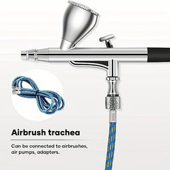 Nylon Braided Airbrush Hose 3.05m with Standard Fittings