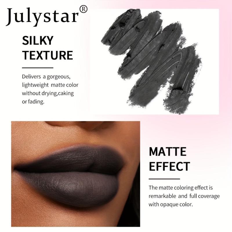 2 Pcs Halloween Matte Velvet Lipstick Long Lasting Moisturizing Lipstick