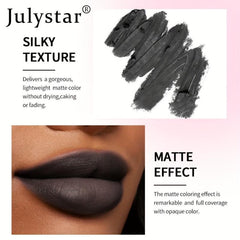 2 Pcs Halloween Matte Velvet Lipstick Long Lasting Moisturizing Lipstick