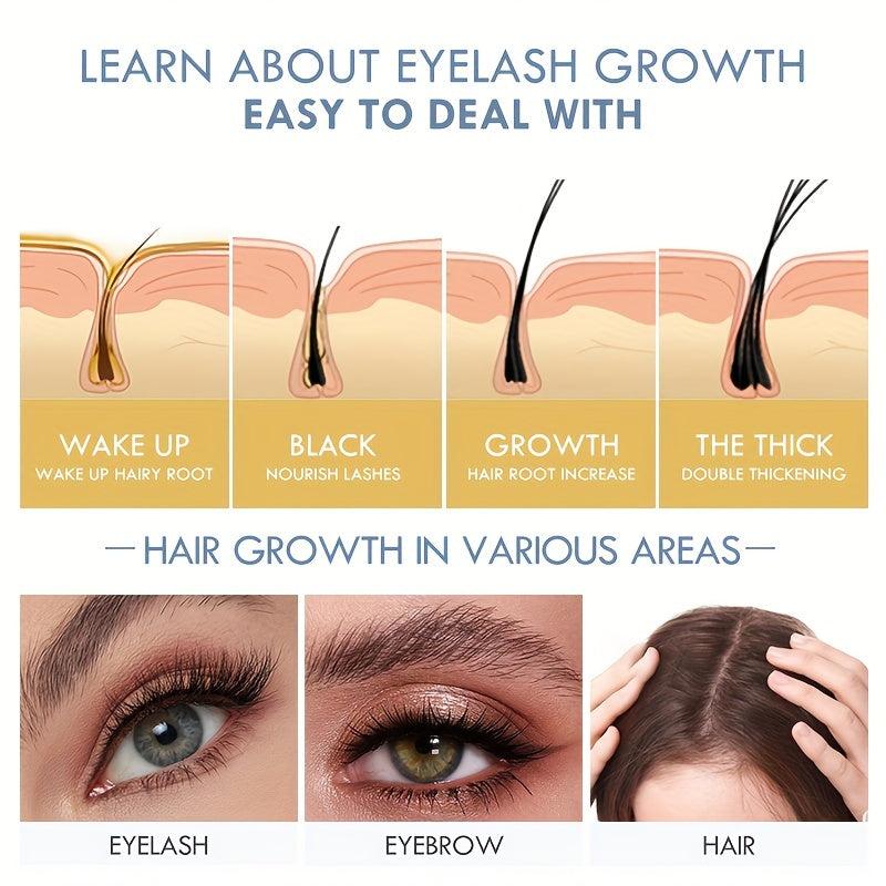 3-in-1 Nourishing Eyelash Serum - Long Thick and Nourishing Lashes for Hair