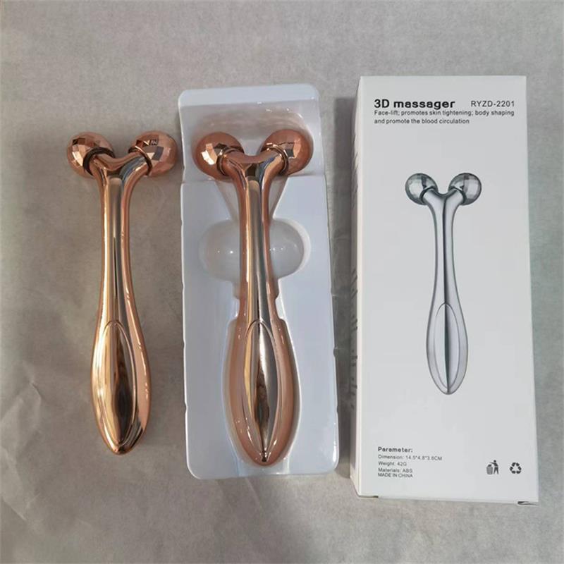 Facial Massage Roller for Firm Skin Reduce Puffiness Lift Tone Anti Aging
