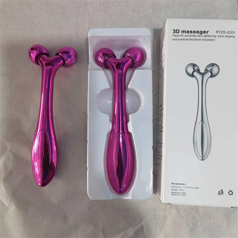 Facial Massage Roller for Firm Skin Reduce Puffiness Lift Tone Anti Aging