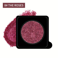 Rose 08 Glitter Monochrome Eyeshadow Powder