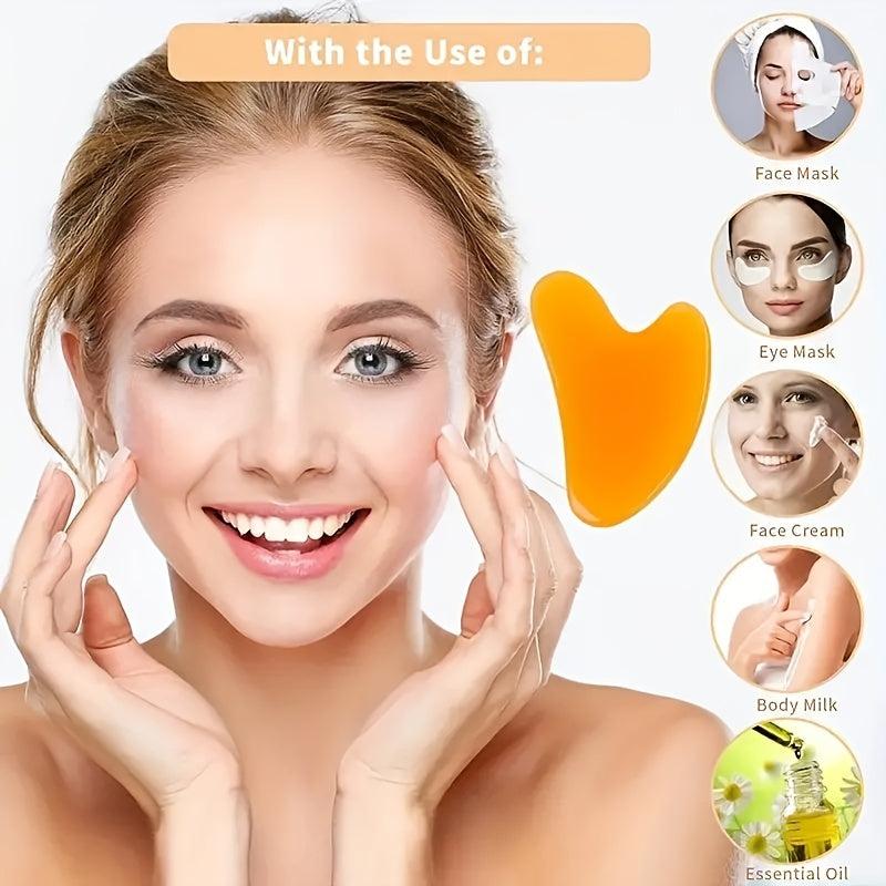 Resin Guasha Scraping Massage Scraper Acupuncture Gua Sha Board