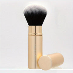 Retractable Makeup Brush Portable Face Loose Powder Foundation Mini Blush Brush