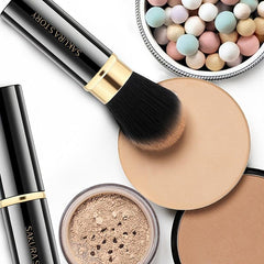 Retractable Makeup Brush Portable Face Loose Powder Foundation Mini Blush Brush
