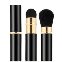 Retractable Makeup Brush Portable Face Loose Powder Foundation Mini Blush Brush