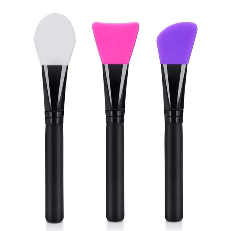 3PCS Silicone Face Mask Brushes Makeup DIY Tool