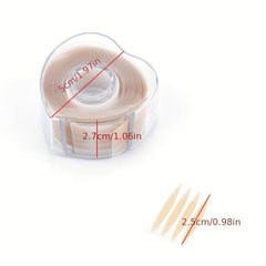 300pcs Reel Mesh Round Heart Shape Double Eyelids Patch