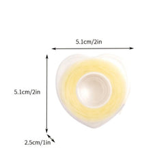 300pcs Reel Mesh Round Heart Shape Double Eyelids Patch