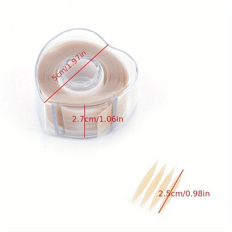 300pcs Reel Mesh Round Heart Shape Double Eyelids Patch