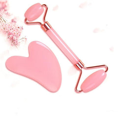 Double Headed Facial Massage Stick Face Roller Massager for Skin Care
