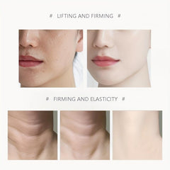 Neck Face Massager Firming Wrinkle Tool Double Chin Reducer