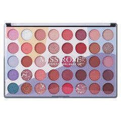 Matte Pearlescent Eye Shadow Palette Gradient Colors for Smudge Makeup
