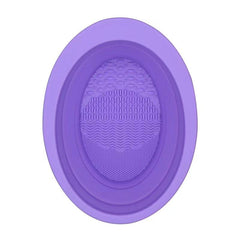 Silicone Makeup Brush Cleaner Bowl Foldable