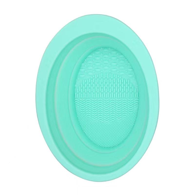 Silicone Makeup Brush Cleaner Bowl Foldable