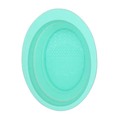 Silicone Makeup Brush Cleaner Bowl Foldable