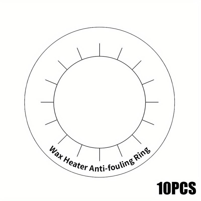 Wax Warmer Protective Collars Ring Professional Clean Pot