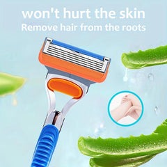 5 Layers Manual Safety Razor Classic Shaving Set