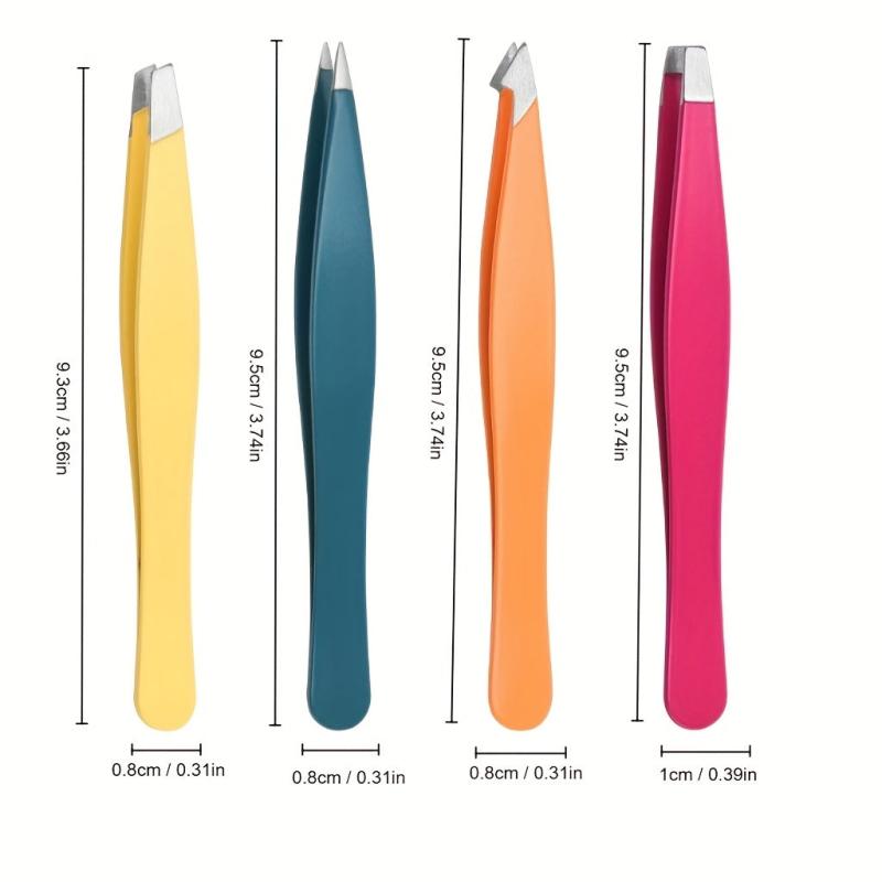 Stainless Steel Eyebrow Clip Set Hair Removal Tool