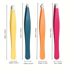 Stainless Steel Eyebrow Clip Set Hair Removal Tool