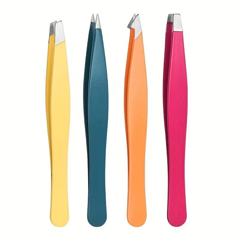 Stainless Steel Eyebrow Clip Set Hair Removal Tool