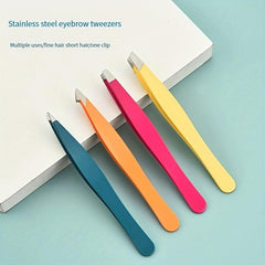 Stainless Steel Eyebrow Clip Set Hair Removal Tool