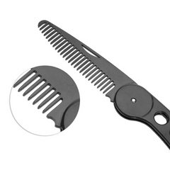 Stainless Steel Folding Beard Comb Anti Static Comb