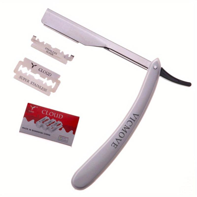 Professional Barber Straight Edge Razor Folding Shaving Hair Removal Tool