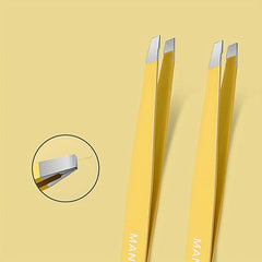 Stainless Steel Eyebrow Tweezers for Hair Removal