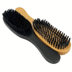 Men's Wooden Beard Brush with Firm Bristles