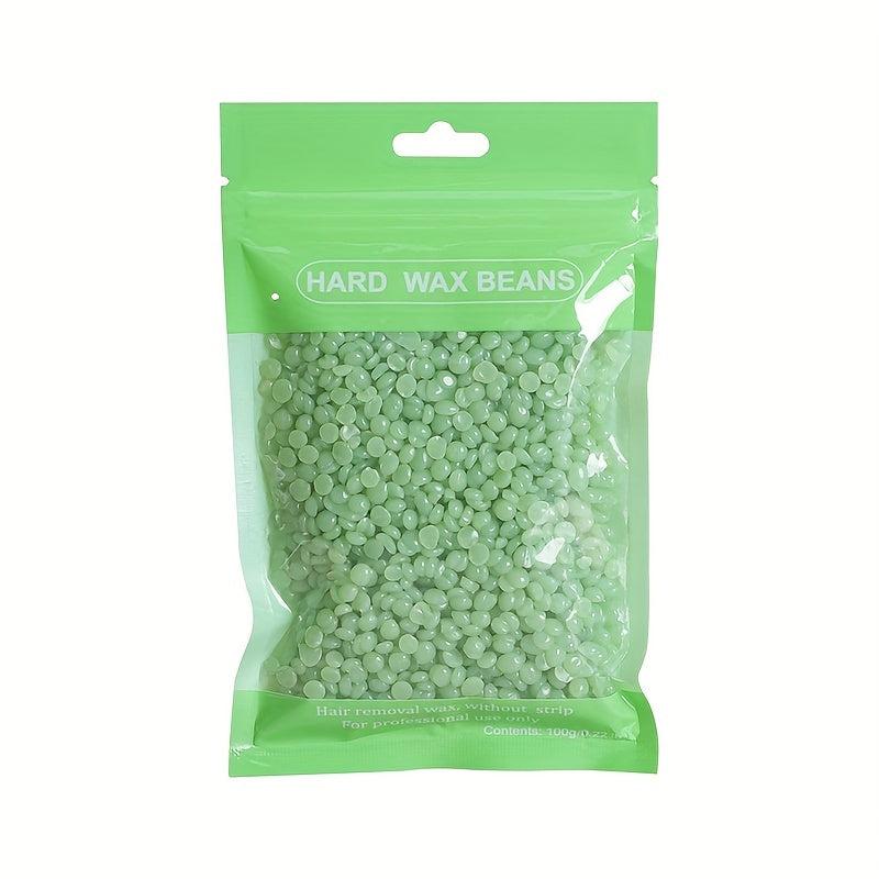100g Natural Hard Wax Beads Long Lasting Perfect for Sensitive Skins