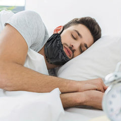 Men Beard Bib Covers Soft Satin Facial Hair Apron Guard Bonnet