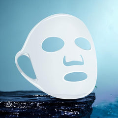 Silicone Facial Mask Prevents Evaporation and Moisturizes Skin