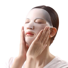 Silicone Facial Mask Prevents Evaporation and Moisturizes Skin