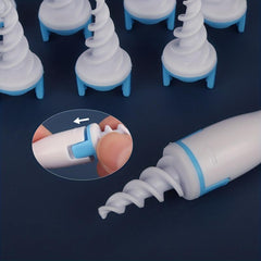 Spiral Ear Wax Removal Tool Set +16 Replacement Tips