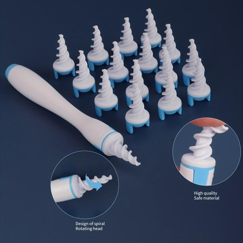 Spiral Ear Wax Removal Tool Set +16 Replacement Tips