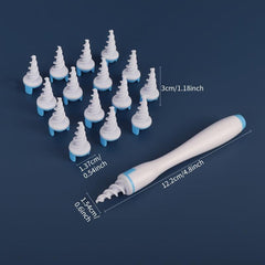Spiral Ear Wax Removal Tool Set +16 Replacement Tips