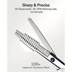 Pro Hair Scissors 6.5 in Right Hand Barber Shears