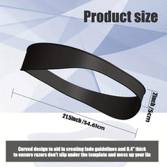 Neckline Shaving Template Hair Cutting Guide DIY Self Haircutting System