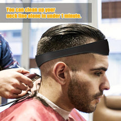 Neckline Shaving Template Hair Cutting Guide DIY Self Haircutting System