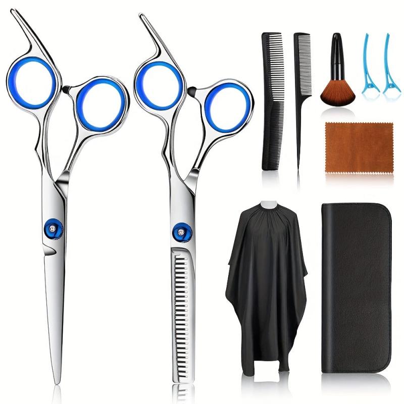 Professional Hairdressing Scissors Set 15-24 cm Barber Salon Home Use