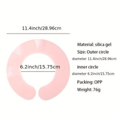 Silicone Neck Protection Cloth Hair Cutting Shawl