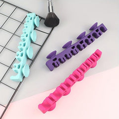 Portable Makeup Brush Holder Silicone Storage Rack