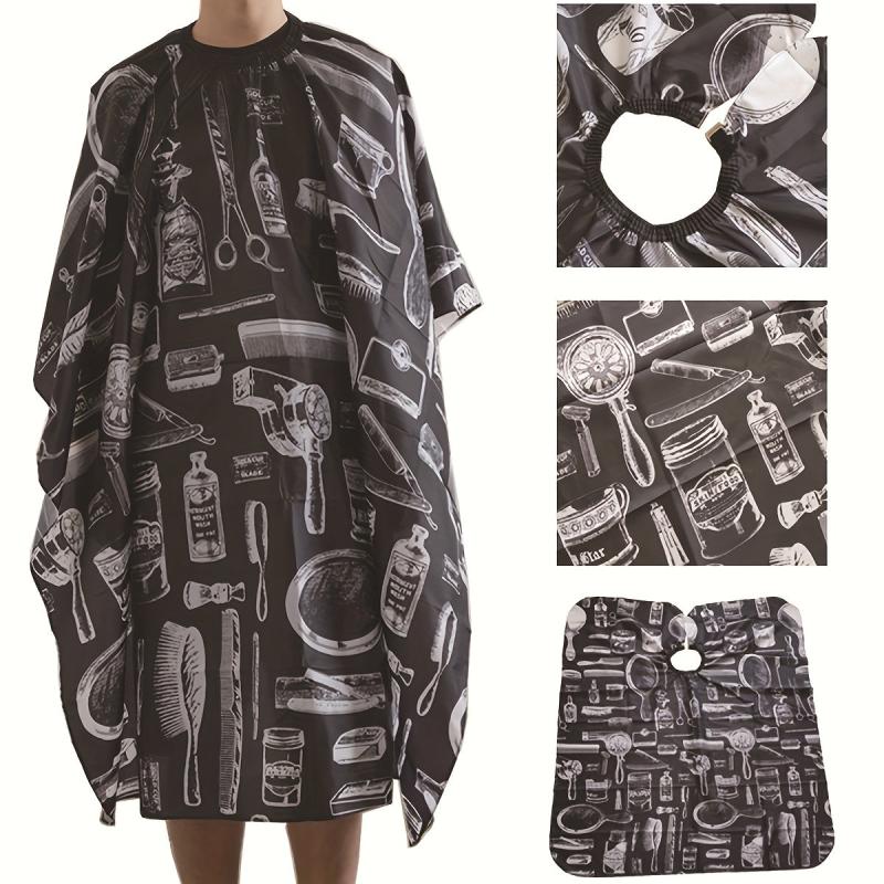 Barber Haircut Tools Set with Apron & Shaving Template